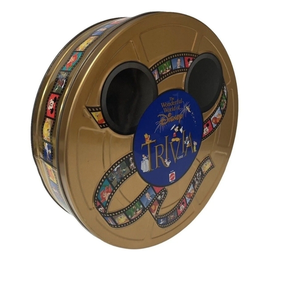 Vintage The Wonderful World of Disney Trivia Game by Mattel plus spare parts - Picture 1 of 12